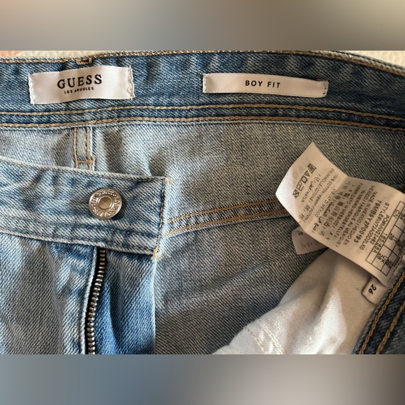 Guess Boy Fit Distressed Jeans - Picture 3 of 4